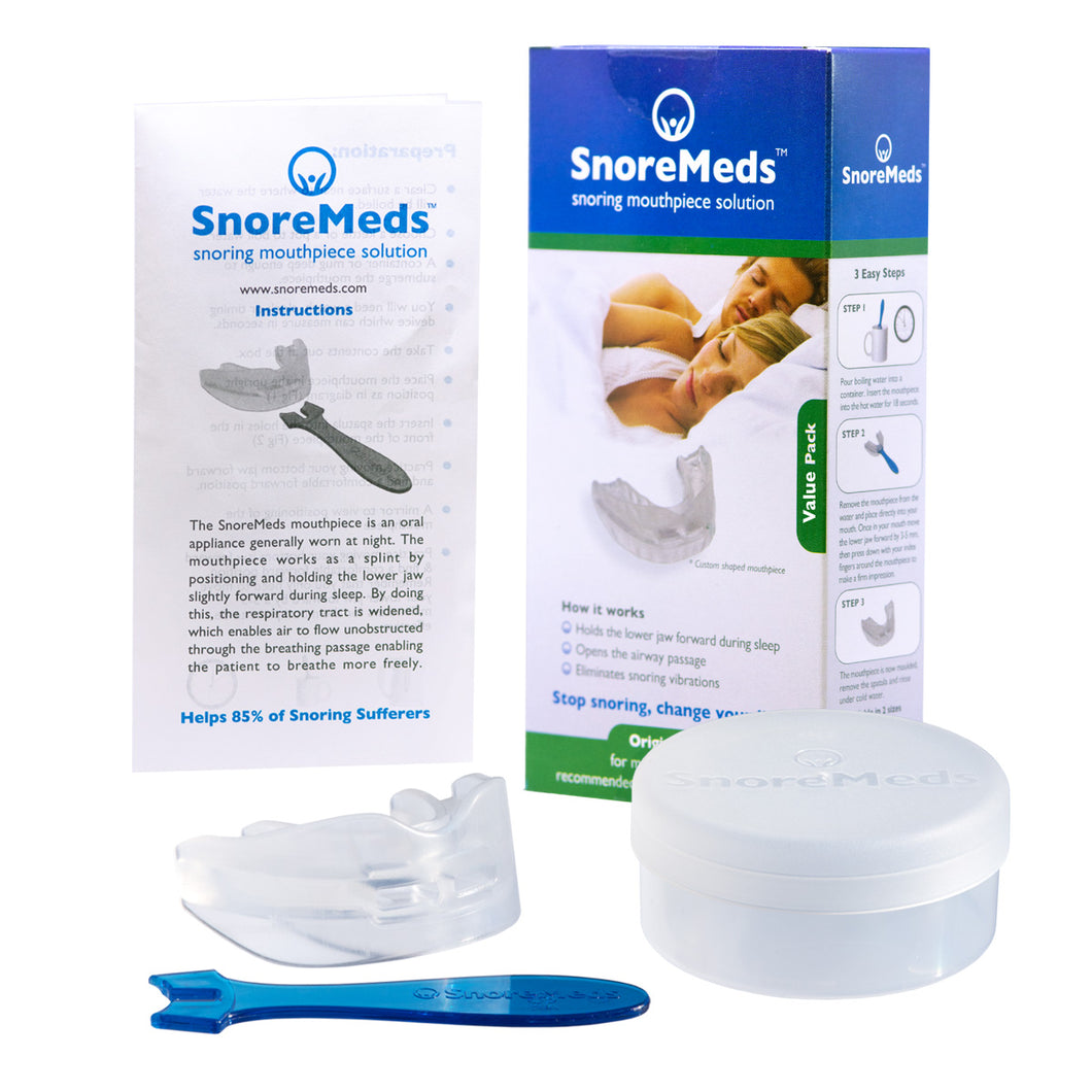 SnoreMeds Value Pack for Men to Stop Snoring